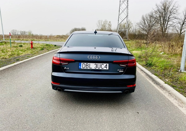 Audi A4 cena 78500 przebieg: 151000, rok produkcji 2017 z Bolesławiec małe 301